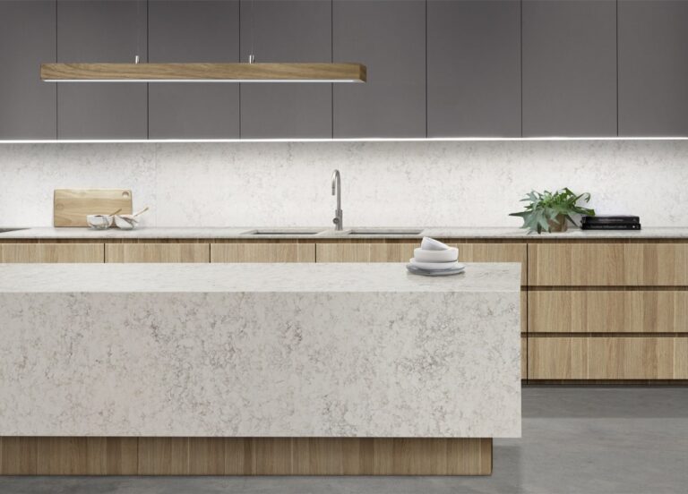 essastone eurocucina marmo bianco insitue kitchen project