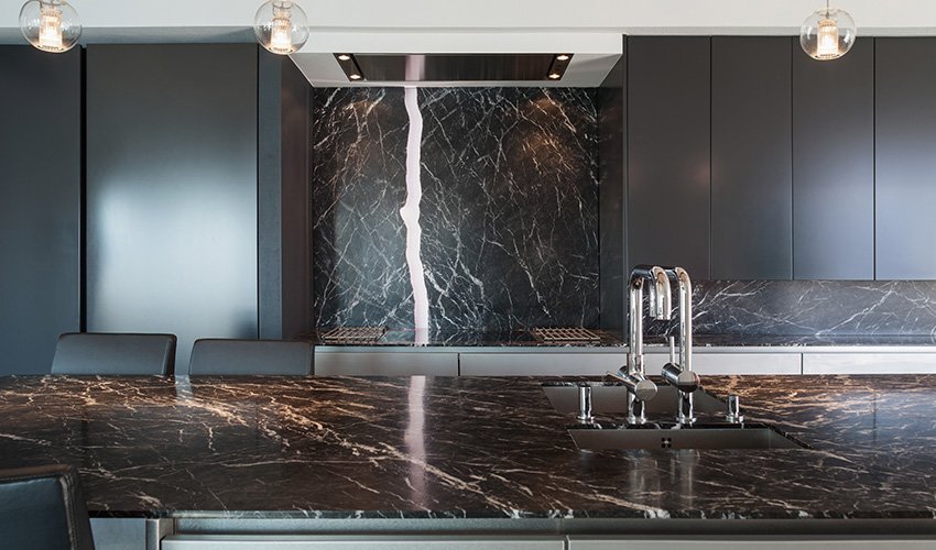 black luxury modern kitchen design kitchen craftsmen perth