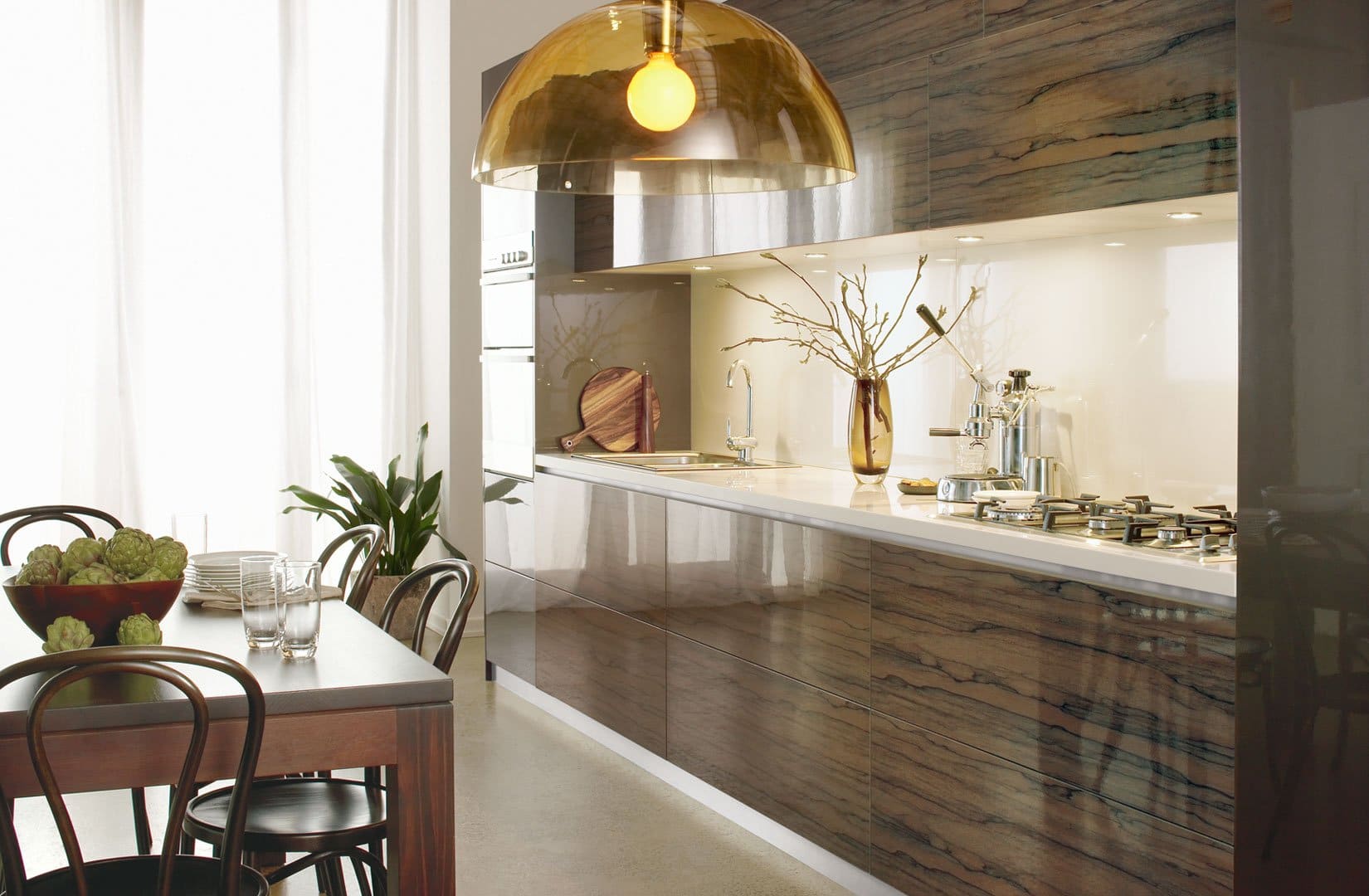 timber themed kitchen renovation