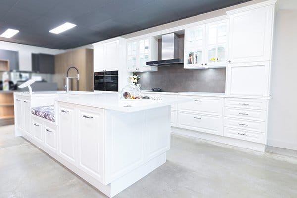 white kitchen renovation by kitchen craftsmen perth 2