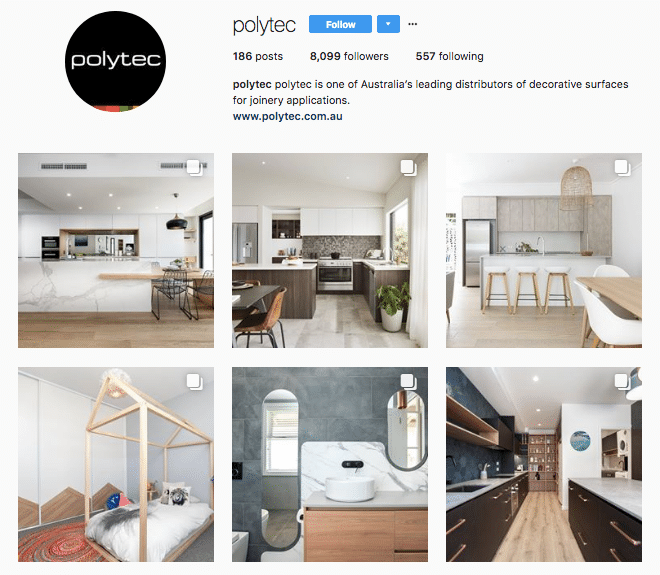Polytec - Instagram - Kitchen Craftsmen
