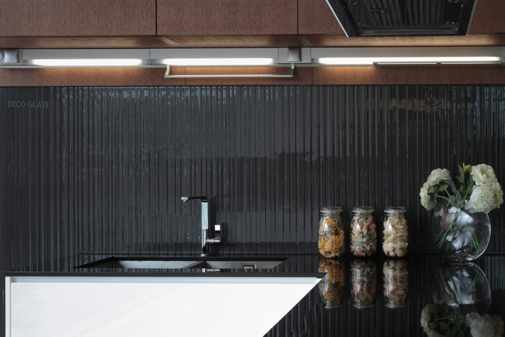 Kitchen Craftsmen Renovation Black Benchtop Perth