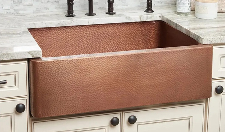 Copper sink