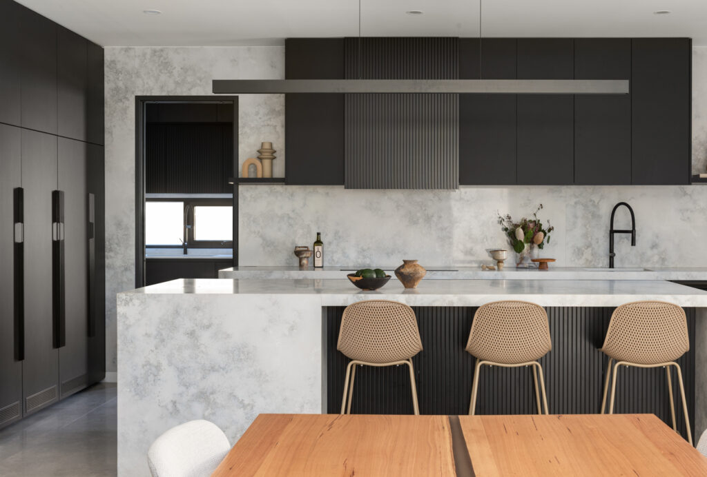 Grey Marble kitchen