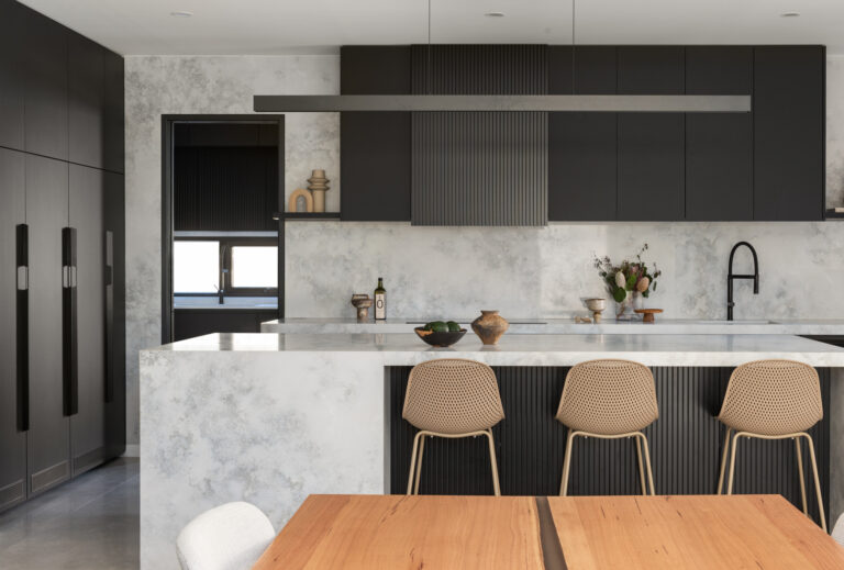 Grey Marble kitchen