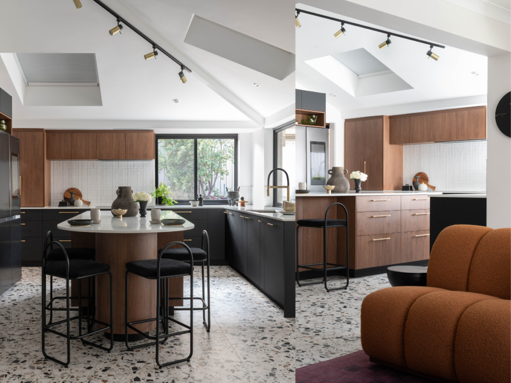 Kitchen Craftsmen curved kitchen