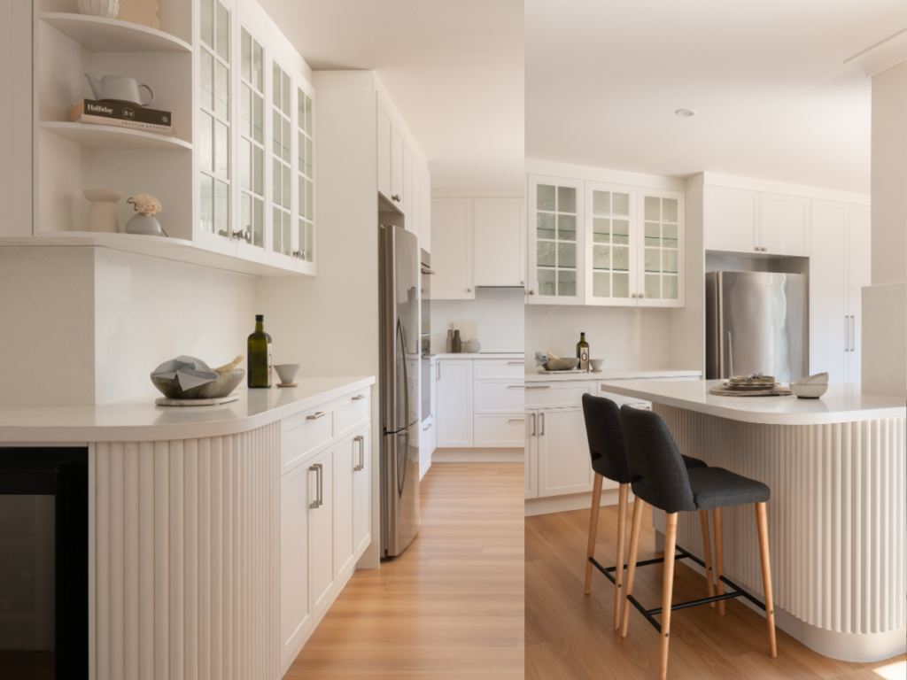 Kitchen Craftsmen curves kitchen