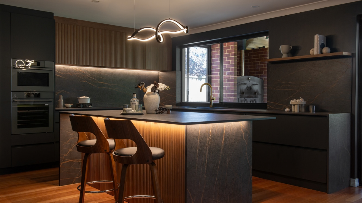 Dekton Benchtops 3 Dekton Laurent in Stirling kitchen