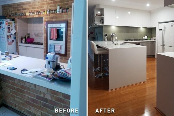 Kitchen Craftsmen Client Before and After Renovation Projects